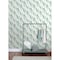 Chesapeake Inez Teal Geometric Wallpaper 4060-138920 - alternate 2