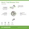 Symmons Birch HydroMersion Single Handle Tub and Shower Faucet Trim Kit - 1.5 GPM (Valve Not Included) 5992STN15TRM - alternate 2