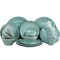 Elama Malibu Waves 16-Piece Dinnerware Set in Turquoise ELM-MALIBU-WAVES - alternate 1