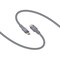 Monoprice USB-C to USB-C Silicone Charging Cable - USB 2.0, 240W PD, Ultra Flexible, 10ft, Gray -2 K, 2PK 48861 - alternate 2