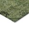 Homeroots 5' X 8' Olive Green Fern Green And Artichoke Green Floral Washable Indoor Outdoor Area Rug 588901 - alternate 2