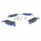 Motorcraft Disc Brake Pad Set,  BRSD1602 - alternate 2
