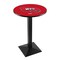 Holland Bar Stool Co 42" Blk Wrinkle Western Kentucky Pub Table, 36" dia. Top L217B4236WestKy - alternate 1