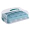 Spice By Tia Mowry 24 Cup Carbon Steel Muffin Pan With Carrier in Teal 87058.02RR - alternate 1