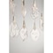 Euf Jateo, Chandelier, 13-Light, 51", Polished Nickel, Clear Glass 50103-010 - alternate 2