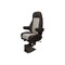 Uni Pro 1115 Semi Truck Seat High-Back Black/Gray Mordura Fabric 8206 - alternate 1