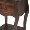 Homeroots 28" Brown One Drawer Solid Wood Nightstand 388904 - alternate 3