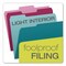 Pendaflex Colored File Folders, 1/3-Cut Tabs: Assorted, Letter Size, Bright Assorted Colors, 100PK 02315 - alternate 2