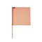 Mytee Products 18in x 18in Orange Jersey Mesh Safety Flags for Trucks with Dowel, 16PK JMF-ORANGEx16 - alternate 3
