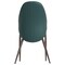 Leisuremod Sante Modern Leather Dining Arm Chair with Iron Legs in Cream/Green SC53CRDG - alternate 3