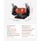 Vevor Bench Grinder 8-inch Variable Speed Table Grinders 2000-3450RPM 550W 5A MD200GT - alternate 3