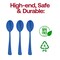 Smarty Had A Party Blue Disposable Plastic Party Spoons, 600PK 410S-B-CASE - alternate 3