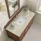 James Martin Vanities Lorelai 48" Single Vanity, Mid-Century Walnut, w/ 3 CM Tajnar Eclos Top 424-V48-WLT-3TJR - alternate 3