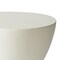 Leisuremod Loft Modern Fiberstone Hourglass Side Table, Weather-Resistant, Fully Assembled LST14W - alternate 2