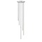 Z-Lite Forest 5 Light Chandelier, Brushed Nickel, 12 In W x 23.75 In H 919MP24-5R-BN-LED - alternate 2