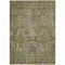 Homeroots 5' X 8' Taupe And Gray Damask Washable Indoor Outdoor Area Rug 603336 - alternate 2
