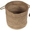 Homeroots 19" Tan Jute Basket 704880 - alternate 2