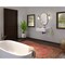Whitehaus Collection 26 in Rectangular Wall Mount Basin with Widespread Faucet Drilling and Rear Center Drain Location B-RA65-3H - alternate 2