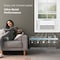 Tcl Q-Series 12,000 BTU 550 Sq. Ft. Smart Inverter Window Air Conditioner with Heater, Remote Control H12W4KWH - alternate 4