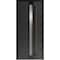 Vdomdoors Aluminum Door with Hidden Handle Hiddex 0155 Ardesia Nero Entry Steel Metal Modern Painted W36xH80 HIDDEX0155EXD-BLK-W36xH80-LH-I - alternate 1