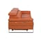 Homeroots 103" Camel Top Grain Leather Reclining Metal USB Sofa 720329 - alternate 2