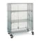 Metro Wire Security Cart with Adjustable Shelves, 900 lb Capacity, 27 1/2 in W x 65 in L x 68 1/2 in H SEC56DC - alternate 1