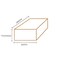 Southern Copper C17510 Beryllium Copper CL3 Rectangle Bar 1 in Thickness 1.5 in Width 84 in Length C17510REC1000-1500-84 - alternate 2