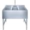 Amgood Underbar Sink, Stainless Steel, 19 in W x 38 in L x 33 in H SINK BAR S3C-101410-F-Z - alternate 2
