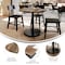 Flash Furniture Commercial 36" RD Natural HPL Tabletop with Black Table Height RD Base ST-RD36-NAT-TR24-GG - alternate 2