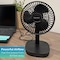Kenmore 6 in Rechargeable Fan KM-60002-BK - alternate 1