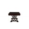 Homeroots 60" Espresso Solid Wood Pedestal Base Dining Table 318945 - alternate 2