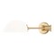 Z-Lite Breton Modern Gold 1 Light Wall Sconce 3048S-MGLD - alternate 3