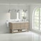 James Martin Vanities Breckenridge 60'' D Vanity, Whitewashed Oak, w/ Victorian Sil Quartz Top w/ Wireless Charger 330-V60D-WWO-FVSL - alternate 3