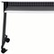 Homeroots 47" White and Black Computer Desk 491456 - alternate 2