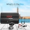 Pyle Hydra Marine Amplifier, Black PLMRMP3B - alternate 2