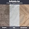 Fab Glass And Mirror Glass Office Chair Mat | 36in Flat Polished Edge Heavy Duty Glass Mat for Hard Floors CM36RDF-CL - alternate 2