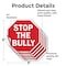Signmission Stop The Bully, 6 inch X 6 inch, Vinyl Decal, 5PK OC-D-5PACK-6-76 - alternate 2