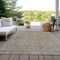 Homeroots 9' X 12' Tan Gray And Brown Oriental Washable Indoor Outdoor Area Rug 604723 - alternate 2