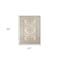 Homeroots 2' X 3' Blue and Orange Medallion Stain Resistant Indoor Outdoor Area Rug 531516 - alternate 2