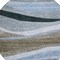 Homeroots 8' Brown Blue And Gray Round Abstract Washable Indoor Outdoor Area Rug 603673 - alternate 3