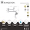 Kingston Brass Wall Mount Pot Filler Faucet, Brushed Brass KS5107KL - alternate 2