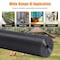 Wrightmaster 48 in. x 100 ft. 19-Gauge Black Vinyl Welded Wire Fencing Fit Most Size Animal Cages ZR-3355FR - alternate 2