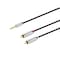 Monoprice Stereo Male To Rca Stereo M, 6 ft., Black 9768 - alternate 1