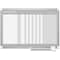 Mastervision In/Out Board, Steel, 24 in, 36 in, Aluminum Frame, White/Gray, Matte GA01110830 - alternate 1