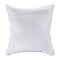 Homeroots Set of Two 18" X 18" Black Beach Chevron Cotton Zippered Pillow, 2PK 535272 - alternate 3