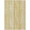Homeroots 10' X 14' Gold Wheat And Ivory Botanical Leaves Washable Indoor Outdoor Area Rug 581983 - alternate 2