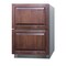 Summit 24in Wide 2-Drawer All-Freezer, ADA Compliant ADFD243CSS - alternate 2