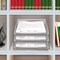Acrimet Stackable Letter Tray Front Load Letter Size Document Organizer Plastic Smoke Color 1 Unit 211.1 - alternate 2