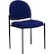 Flash Furniture Navy Fabric Stack Chair BT-515-1-NVY-GG - alternate 1