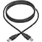 Tripp Lite USB 3.0 SUPERSPEED A/A CABLE FOR U325 KEYSTONE MOUNT COUPLERS 6-FT. U325-006 - alternate 2